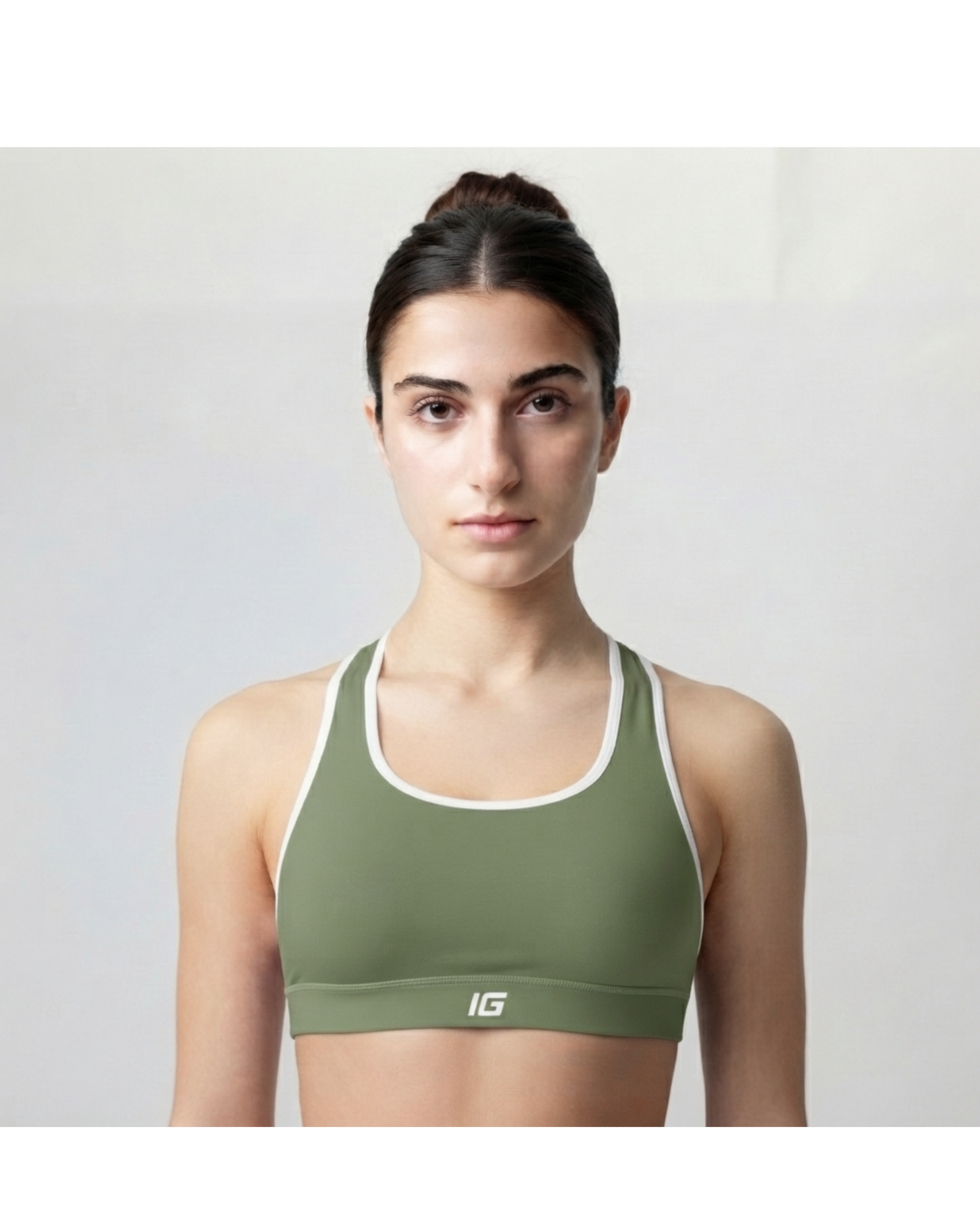 Aegis Performance Sports Bra — Pistachio