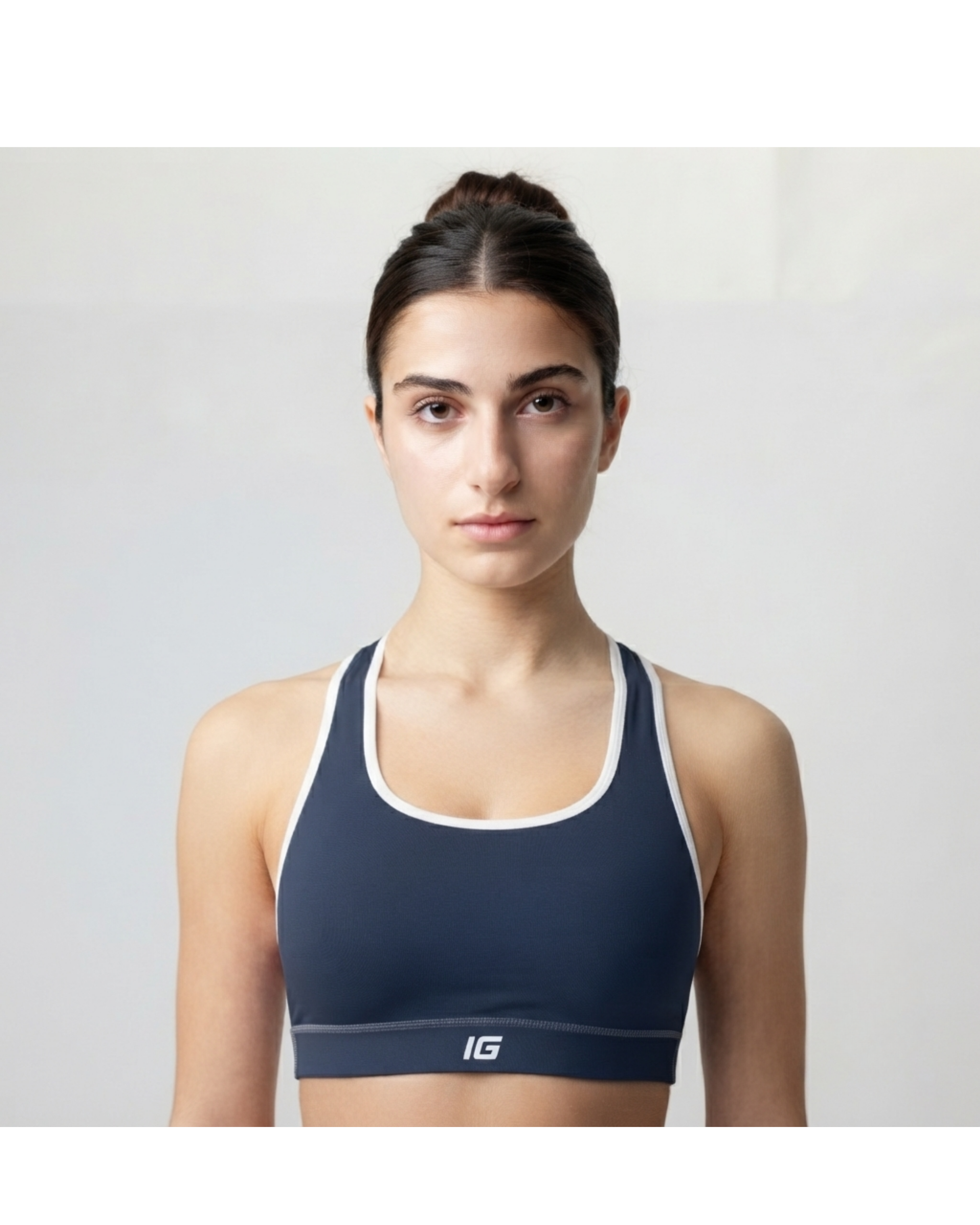 Aegis Performance Sports Bra — Navy