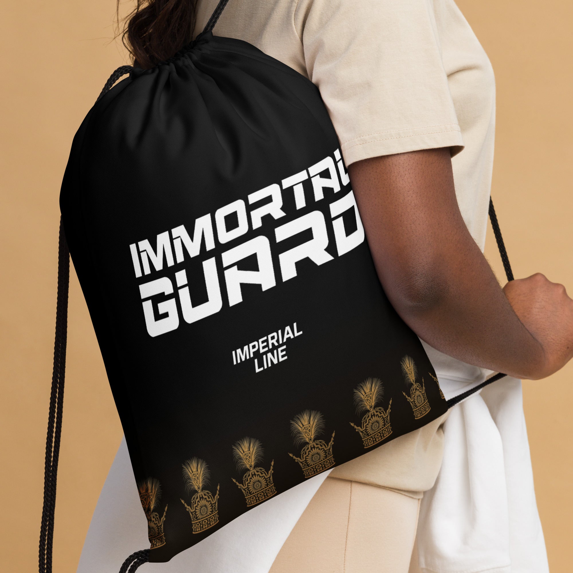 Immortal Guard – Imperial Line Drawstring Bag