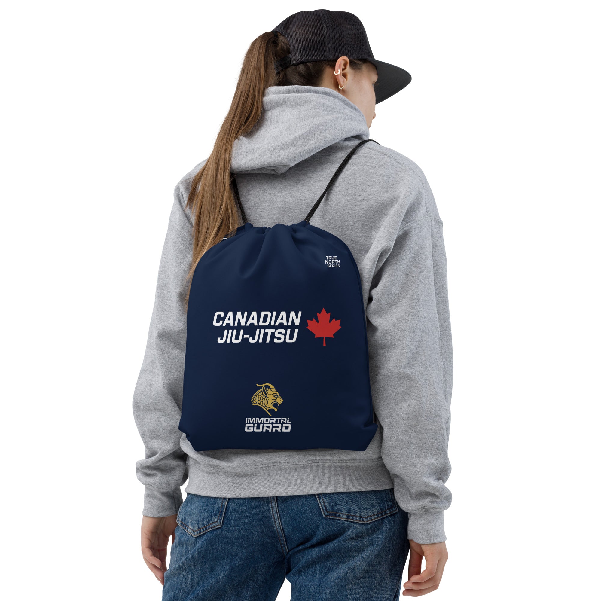 Canadian Jiu-Jitsu – True North Series Drawstring Bag