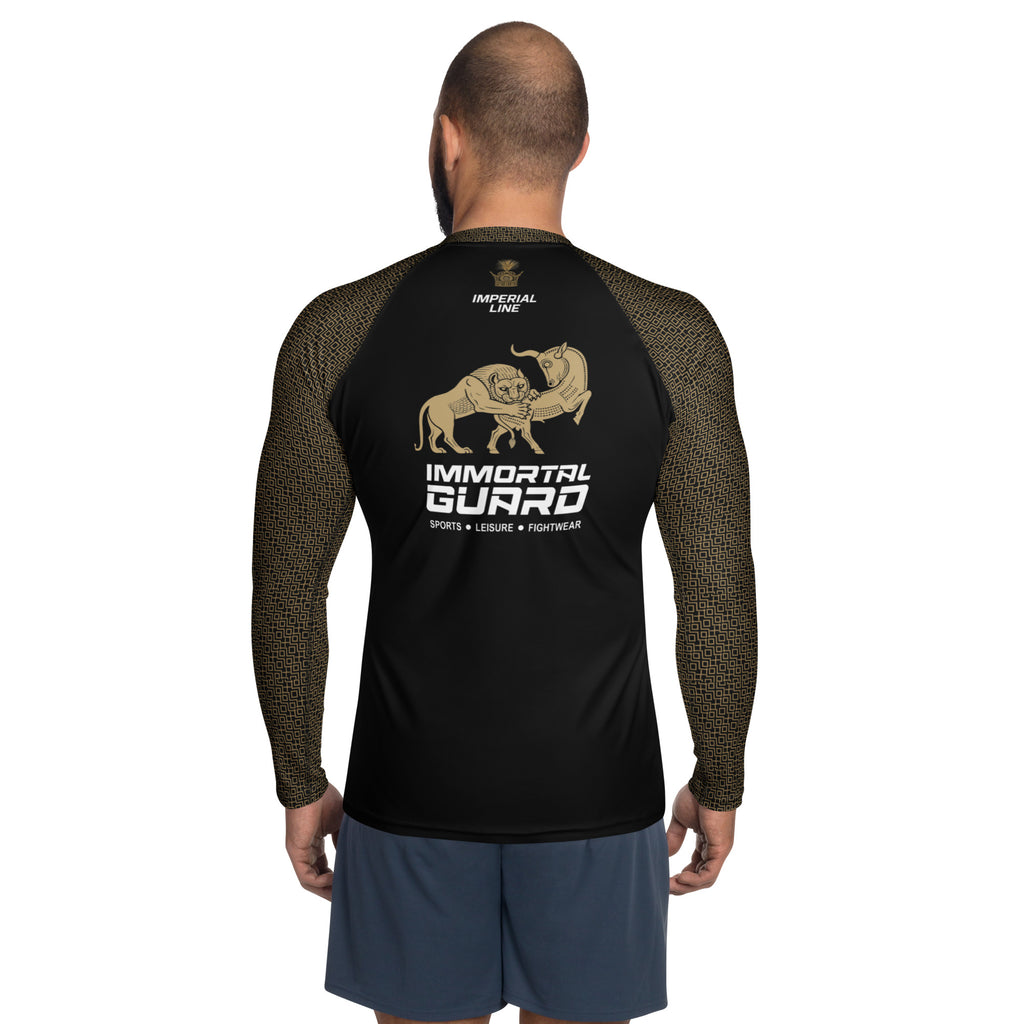 Imperial Line – Lion & Bull Long Sleeve Men's Rashguard