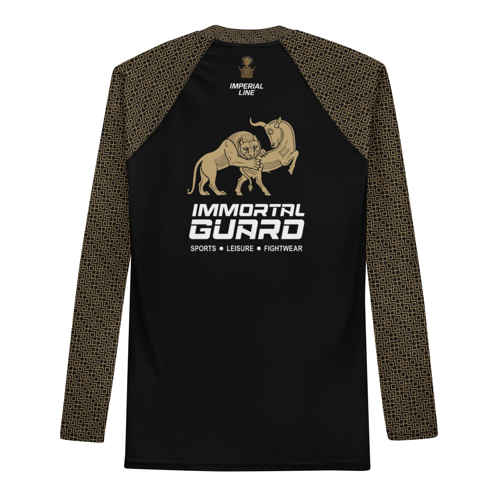 Imperial Line – Lion & Bull Long Sleeve Men's Rashguard