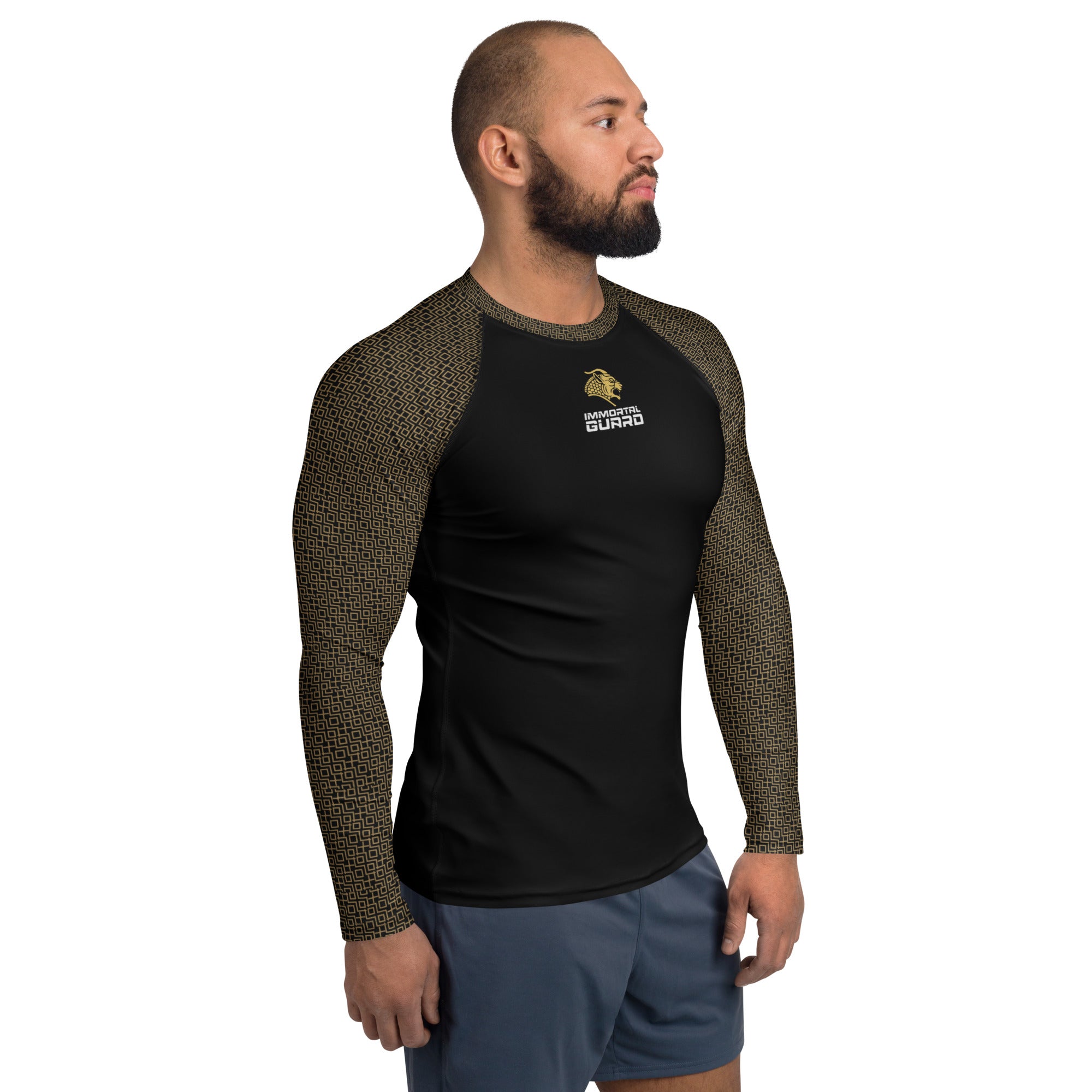 Imperial Line – Lion & Bull Long Sleeve Men's Rashguard