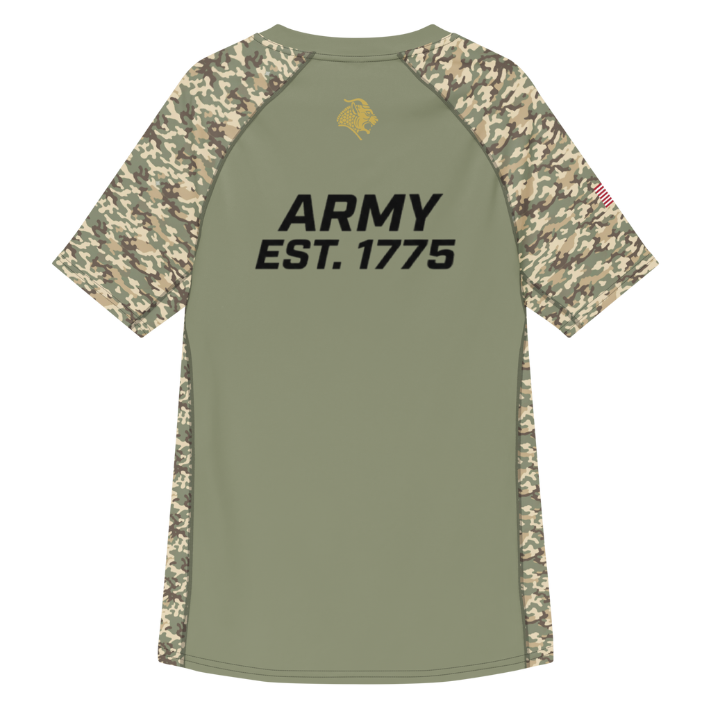 U.S. Army Military Tribute Short Sleeve Rashguard