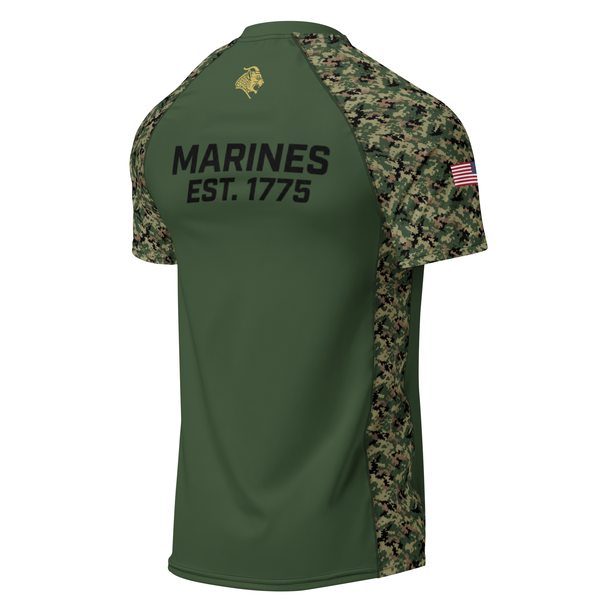 U.S. Marines Military Tribute Short Sleeve Rashguard