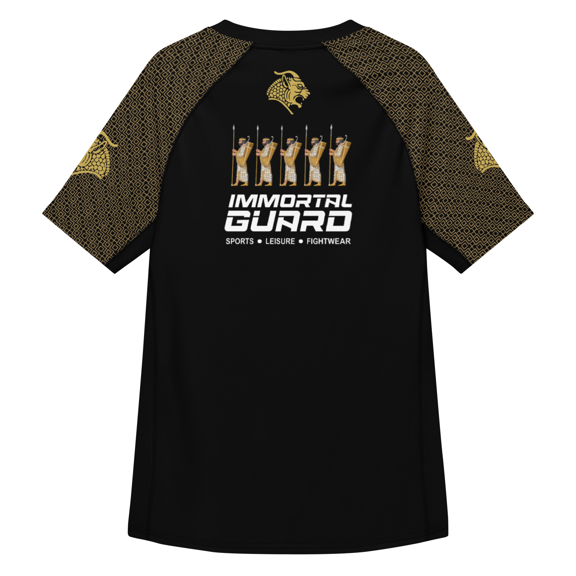 Achaemenid Imperial Immortals Short Sleeve Rashguard — V2 (Immortal Guard, Achaemenid Series)