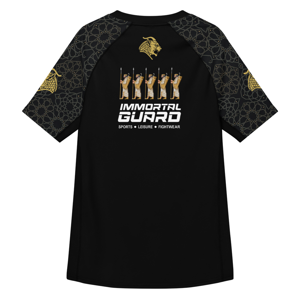 Achaemenid Imperial Immortals Short Sleeve Rashguard — V1 (Immortal Guard, Achaemenid Series)
