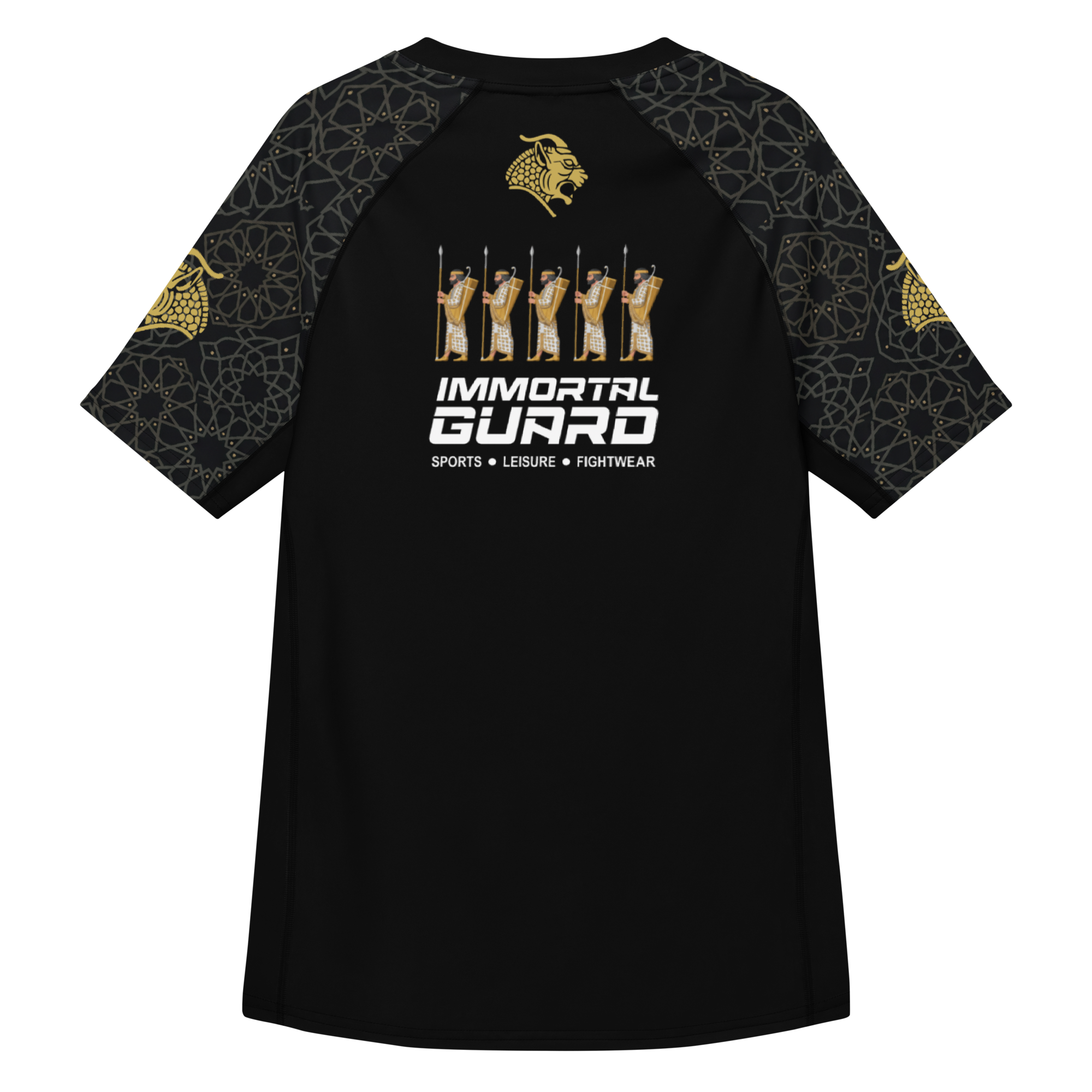 Achaemenid Imperial Immortals Short Sleeve Rashguard — V1 (Immortal Guard, Achaemenid Series)