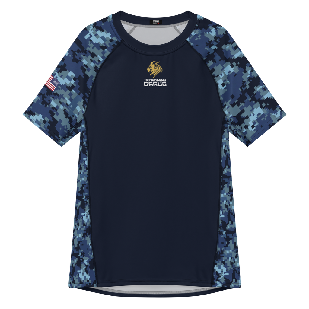 U.S. Navy Military Tribute Short Sleeve Rashguard