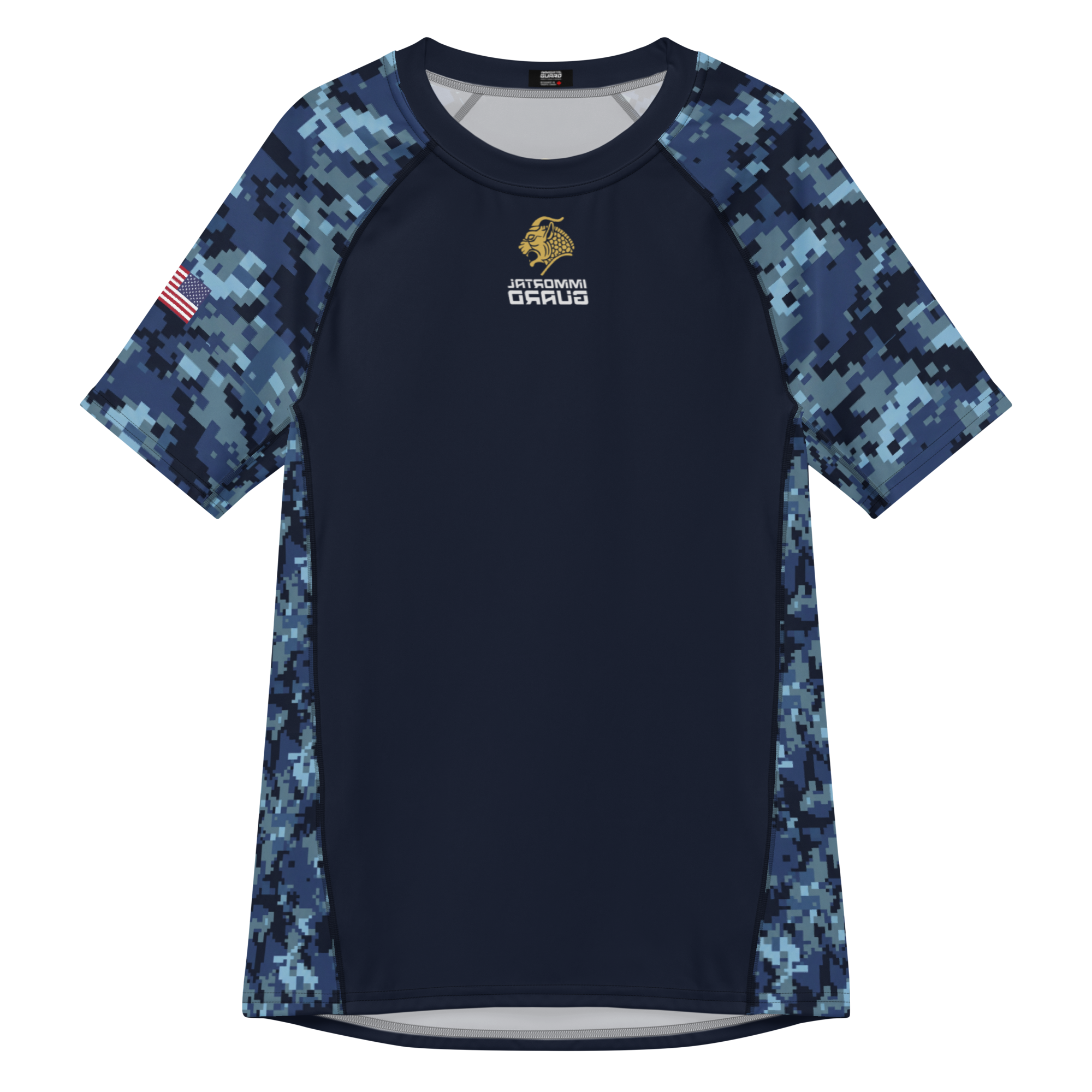 U.S. Navy Military Tribute Short Sleeve Rashguard