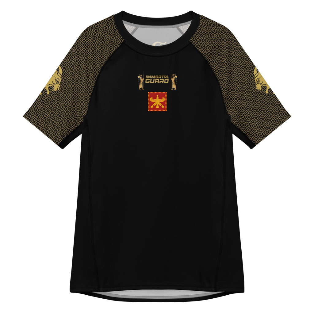 Achaemenid Imperial Immortals Short Sleeve Rashguard — V2 (Immortal Guard, Achaemenid Series)