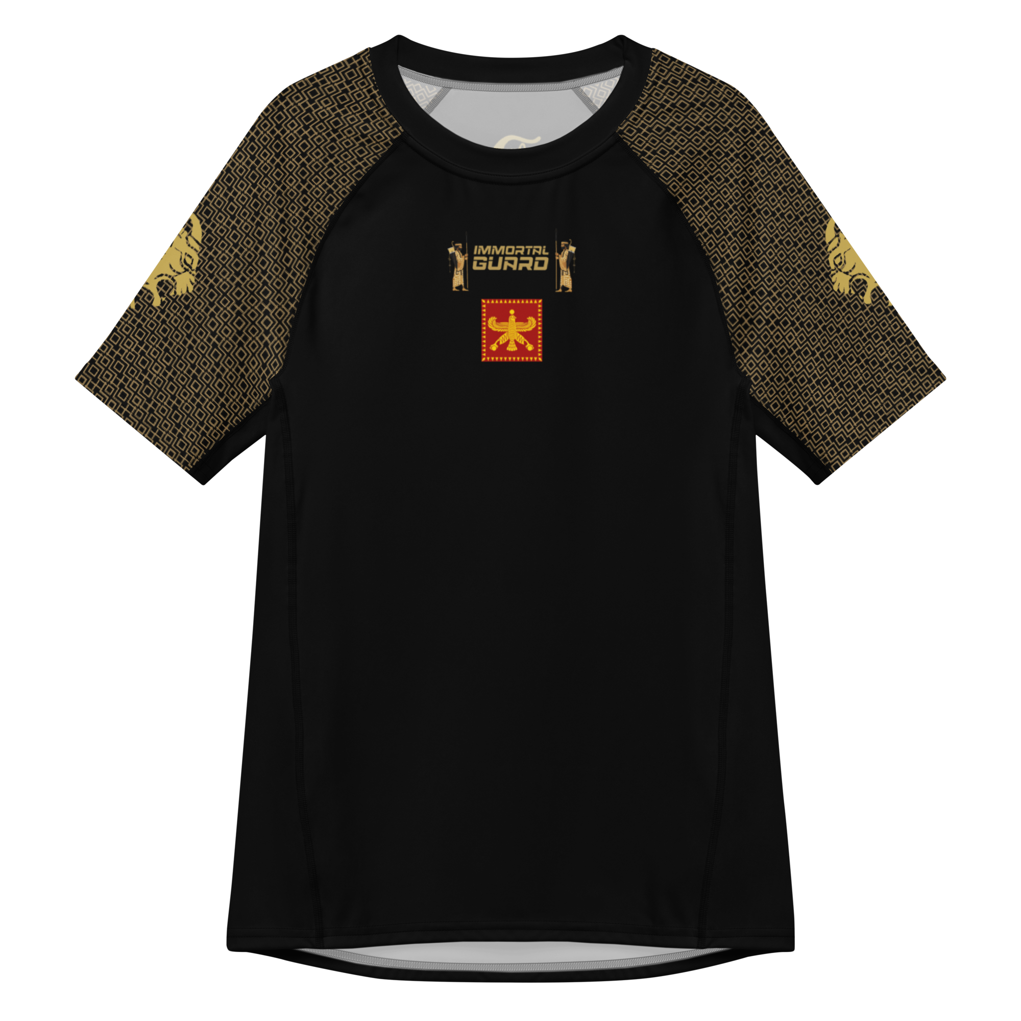 Achaemenid Imperial Immortals Short Sleeve Rashguard — V2 (Immortal Guard, Achaemenid Series)