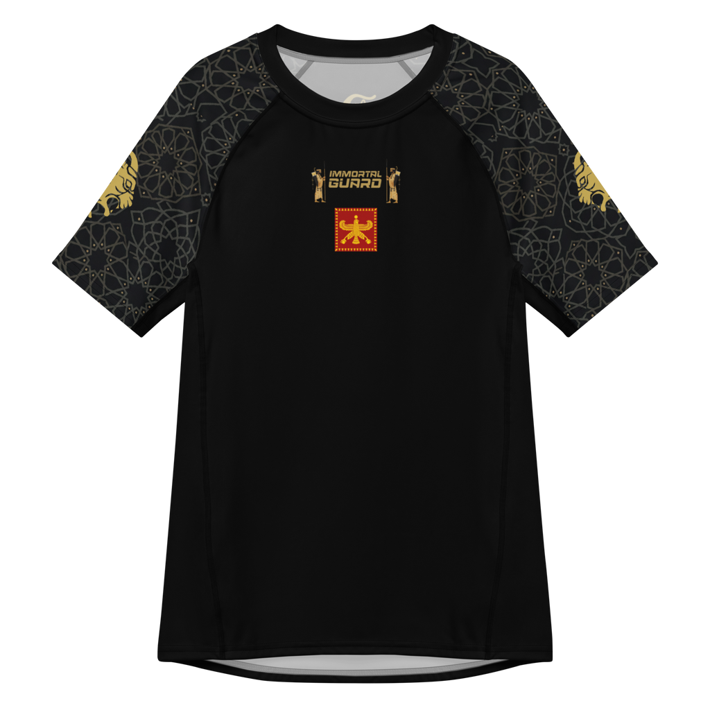 Achaemenid Imperial Immortals Short Sleeve Rashguard — V1 (Immortal Guard, Achaemenid Series)