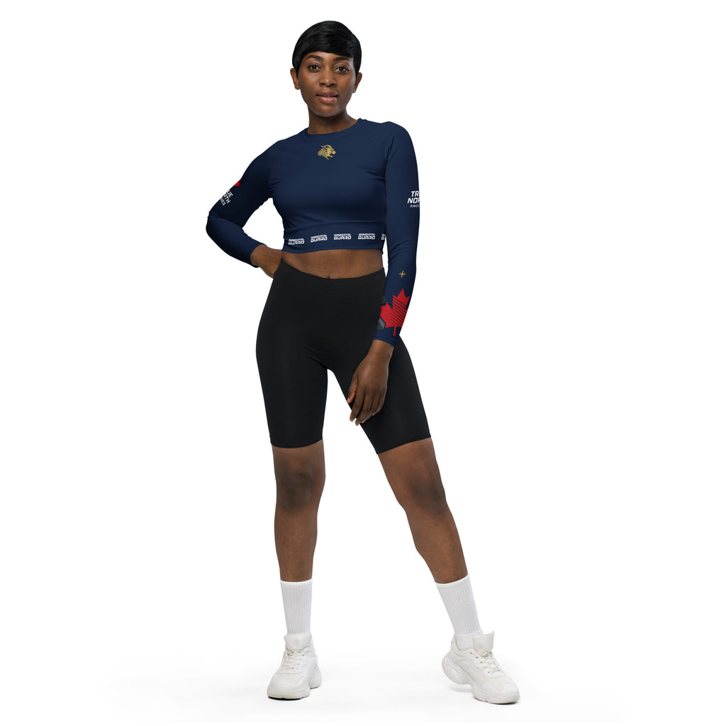 True North Series – Long-Sleeve Crop Top