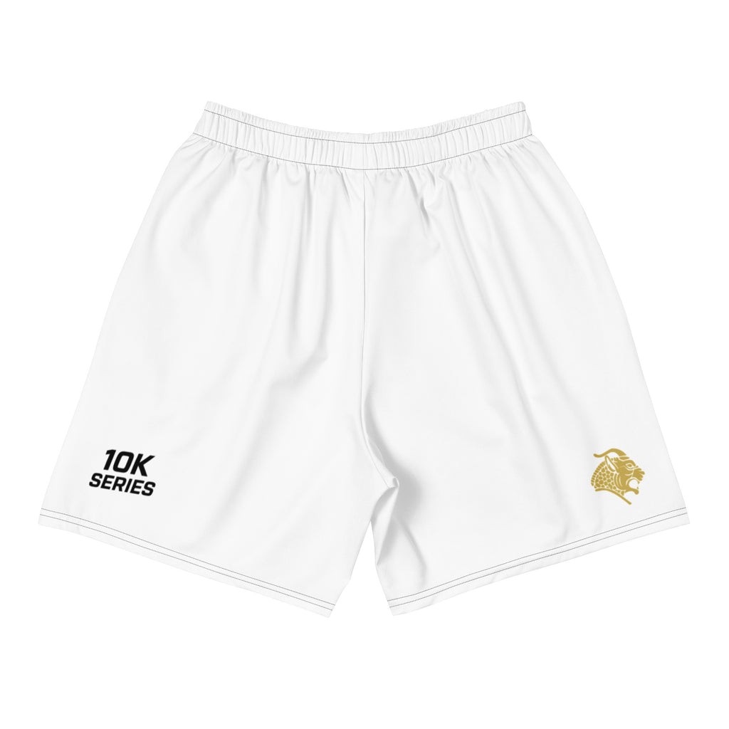 Immortal Guard – 10K Series Activewear Long Shorts White