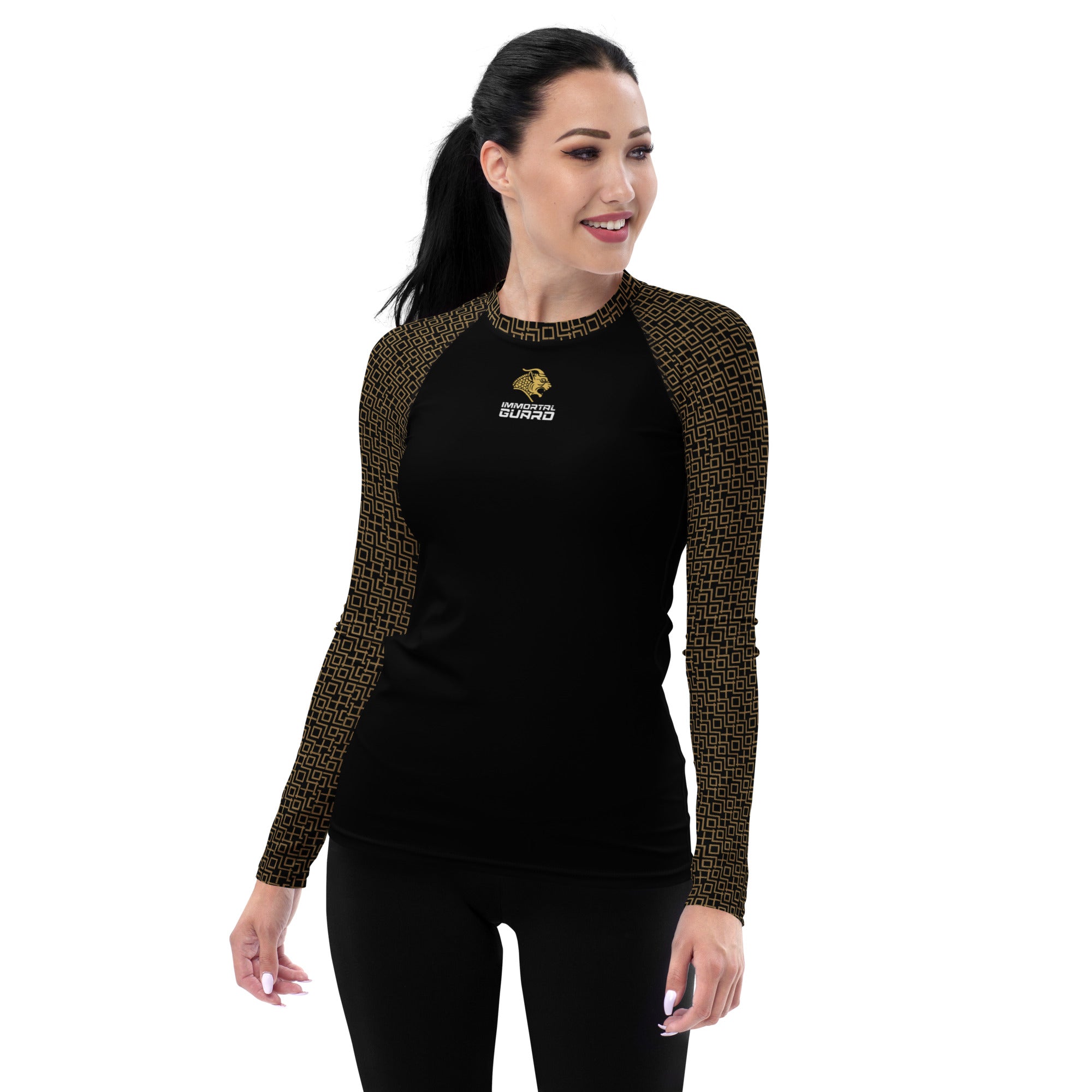 Imperial Line – Lion & Bull Long Sleeve Women's Rashguard