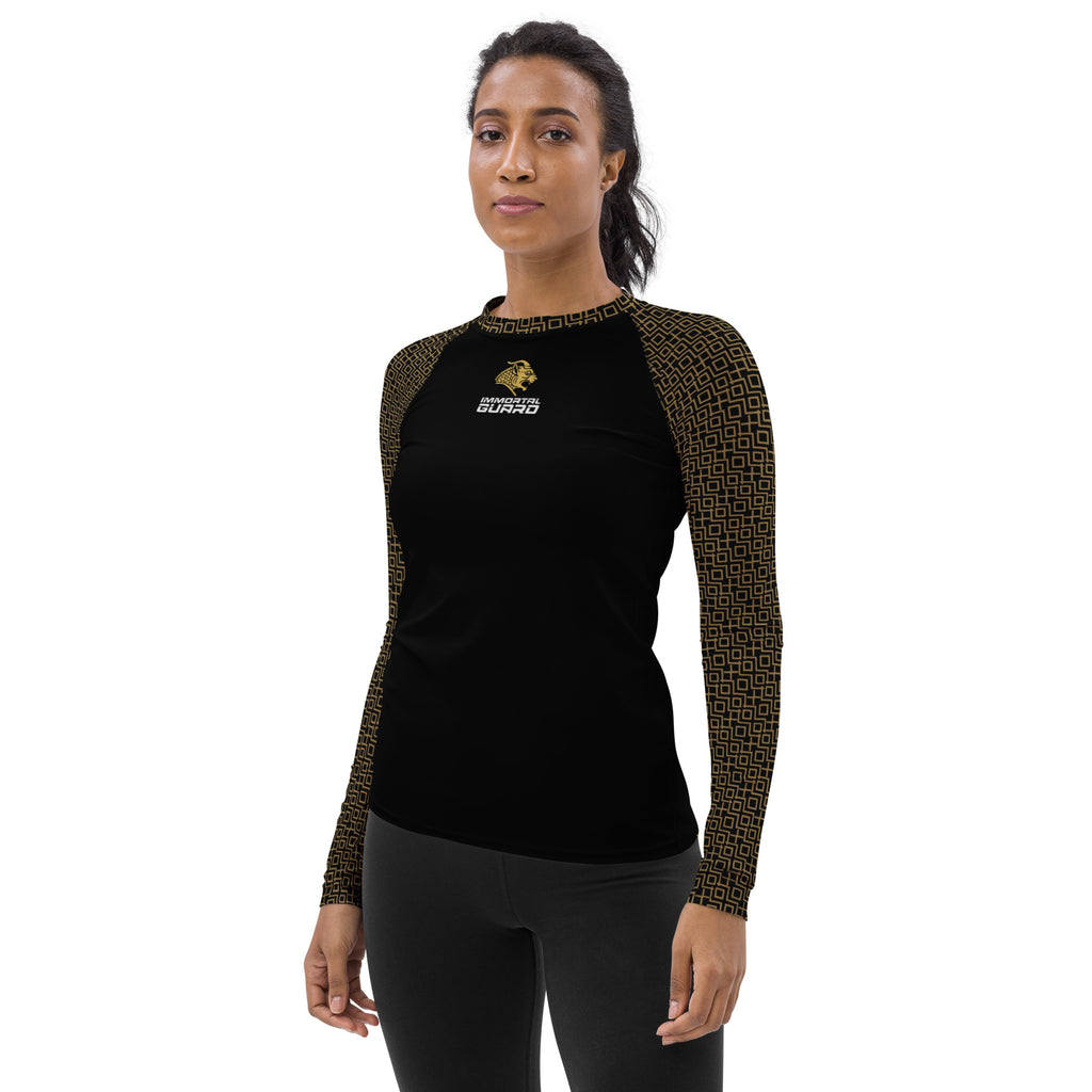 Imperial Line – Lion & Bull Long Sleeve Women's Rashguard