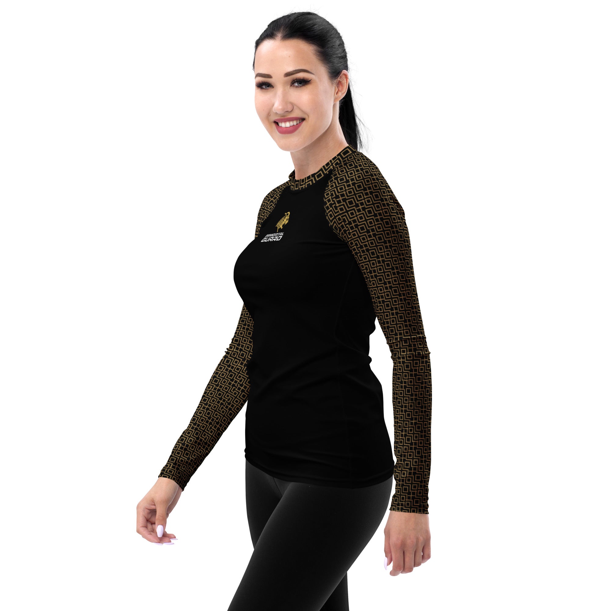 Imperial Line – Lion & Bull Long Sleeve Women's Rashguard