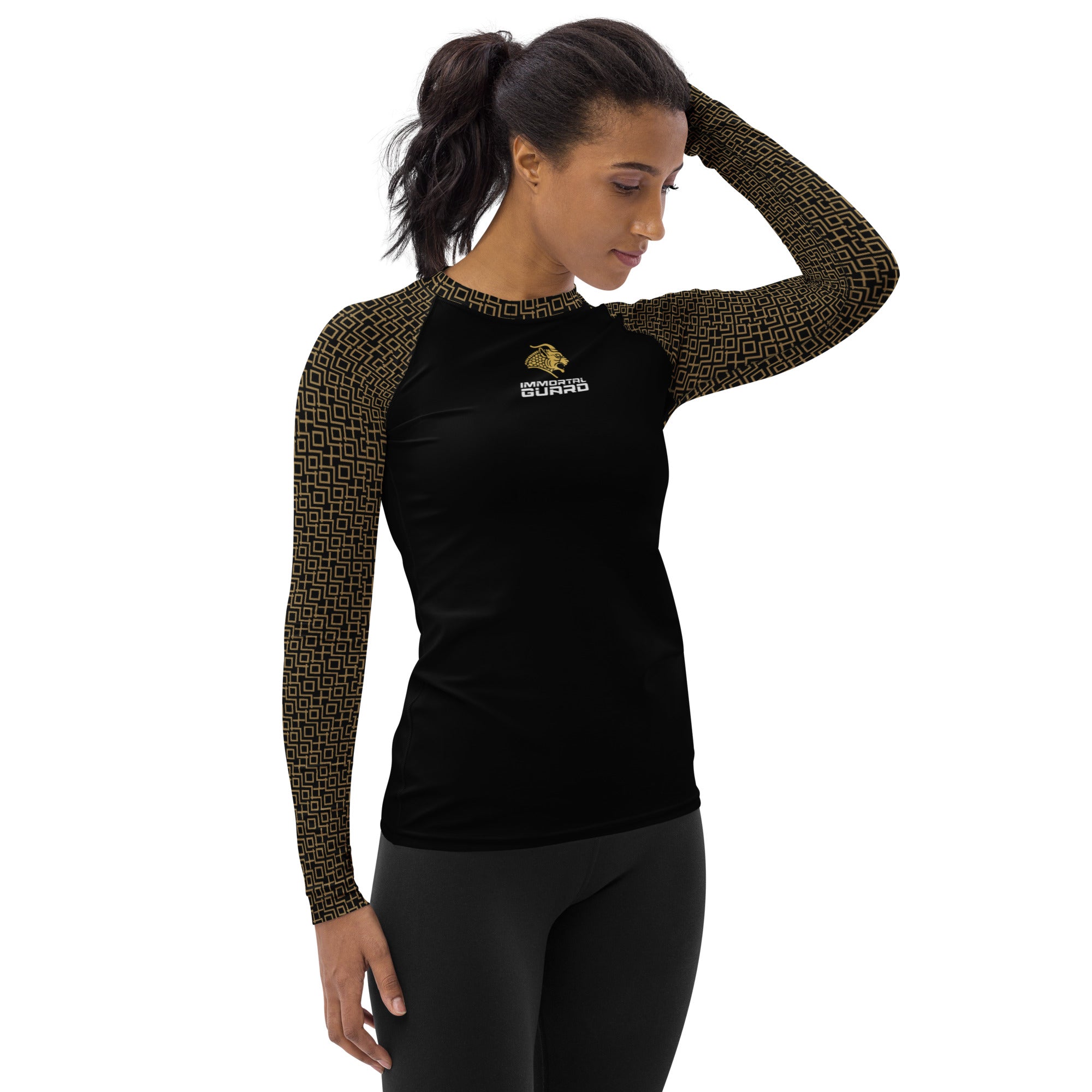 Imperial Line – Lion & Bull Long Sleeve Women's Rashguard