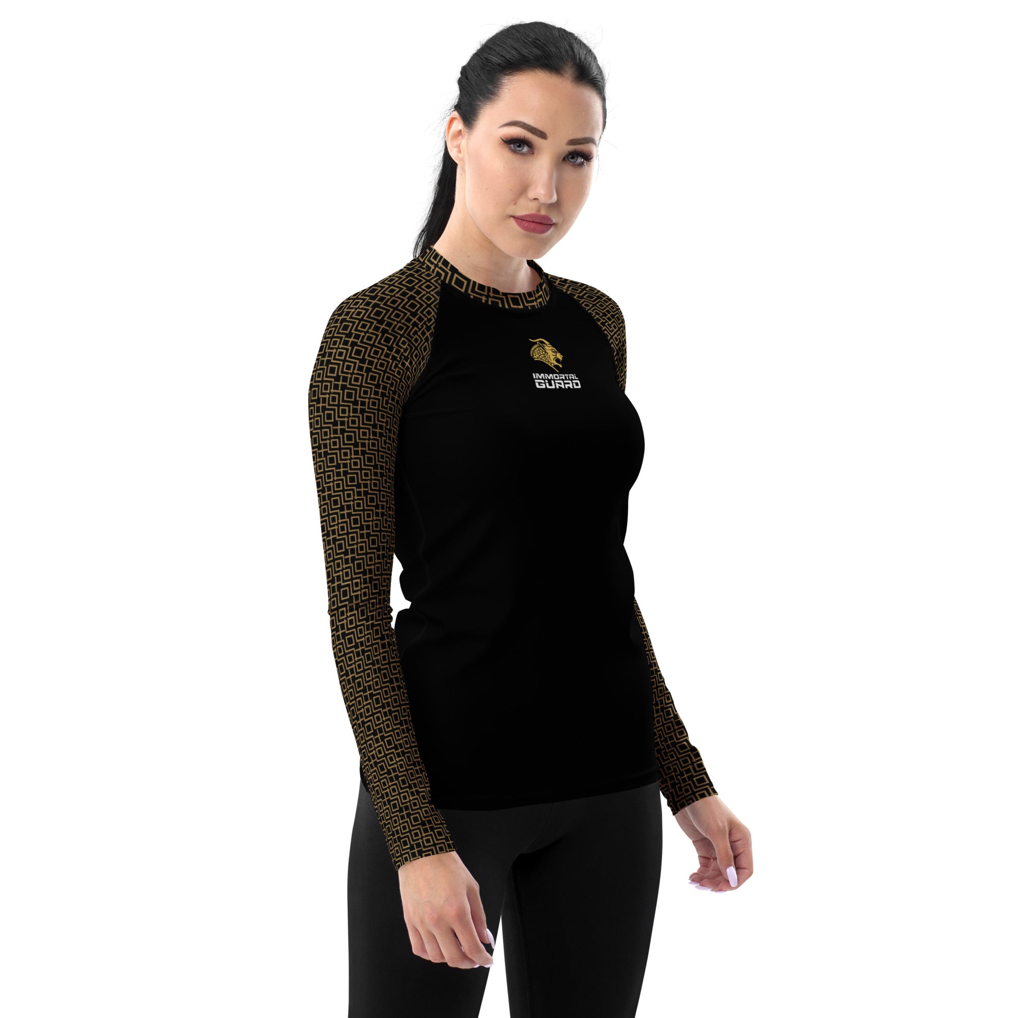 Imperial Line – Lion & Bull Long Sleeve Women's Rashguard