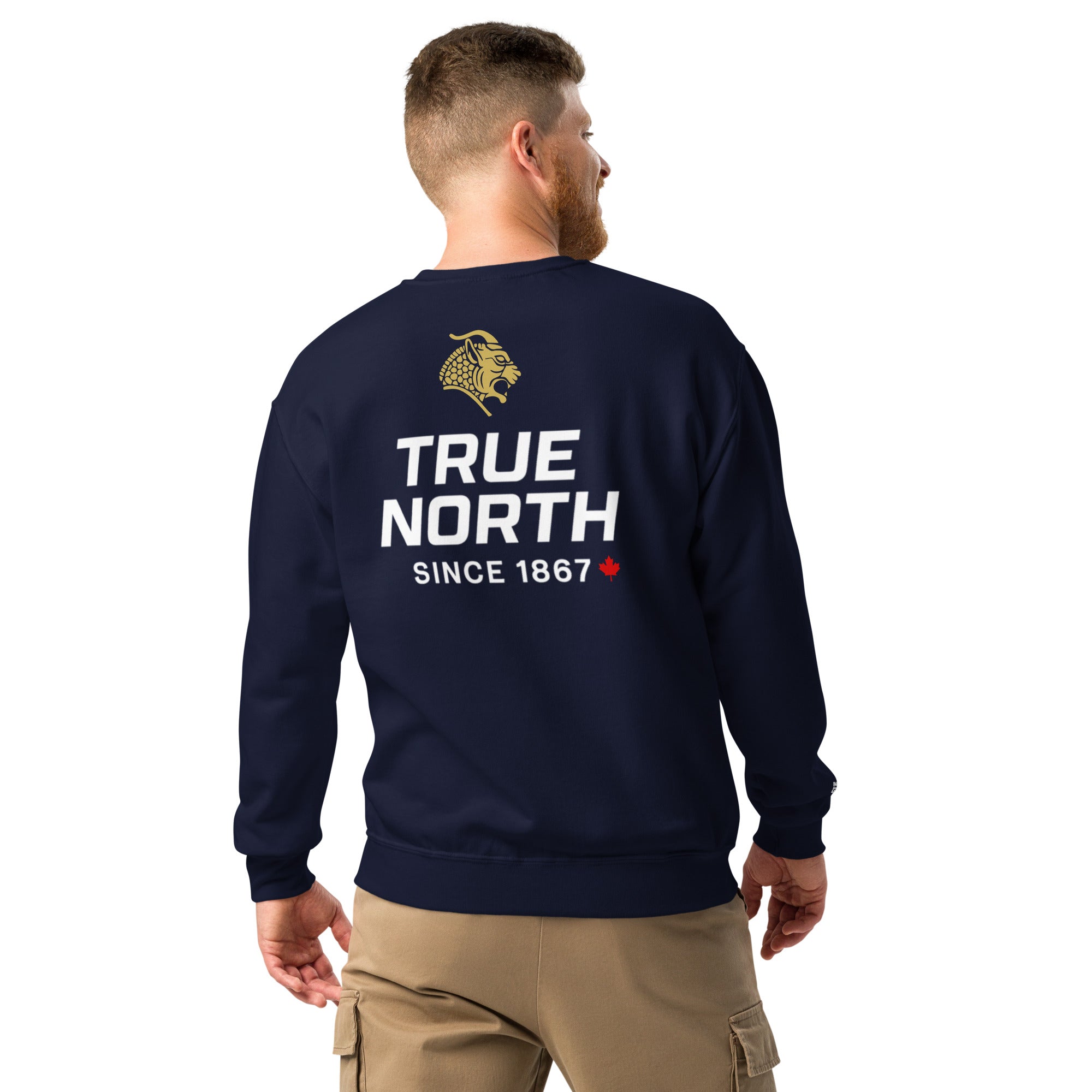 Canadian Jiu-Jitsu – True North Series Crewneck (Navy)