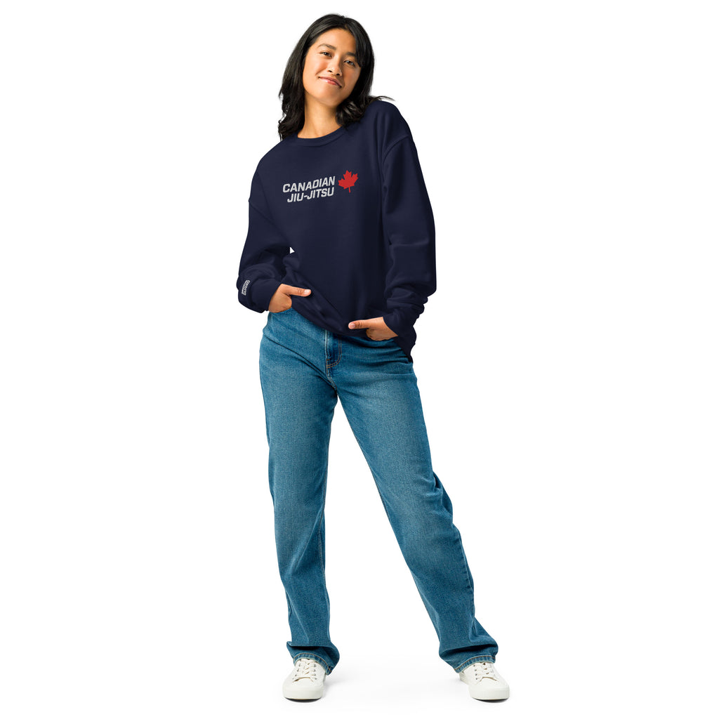 Canadian Jiu-Jitsu – True North Series Crewneck (Navy)