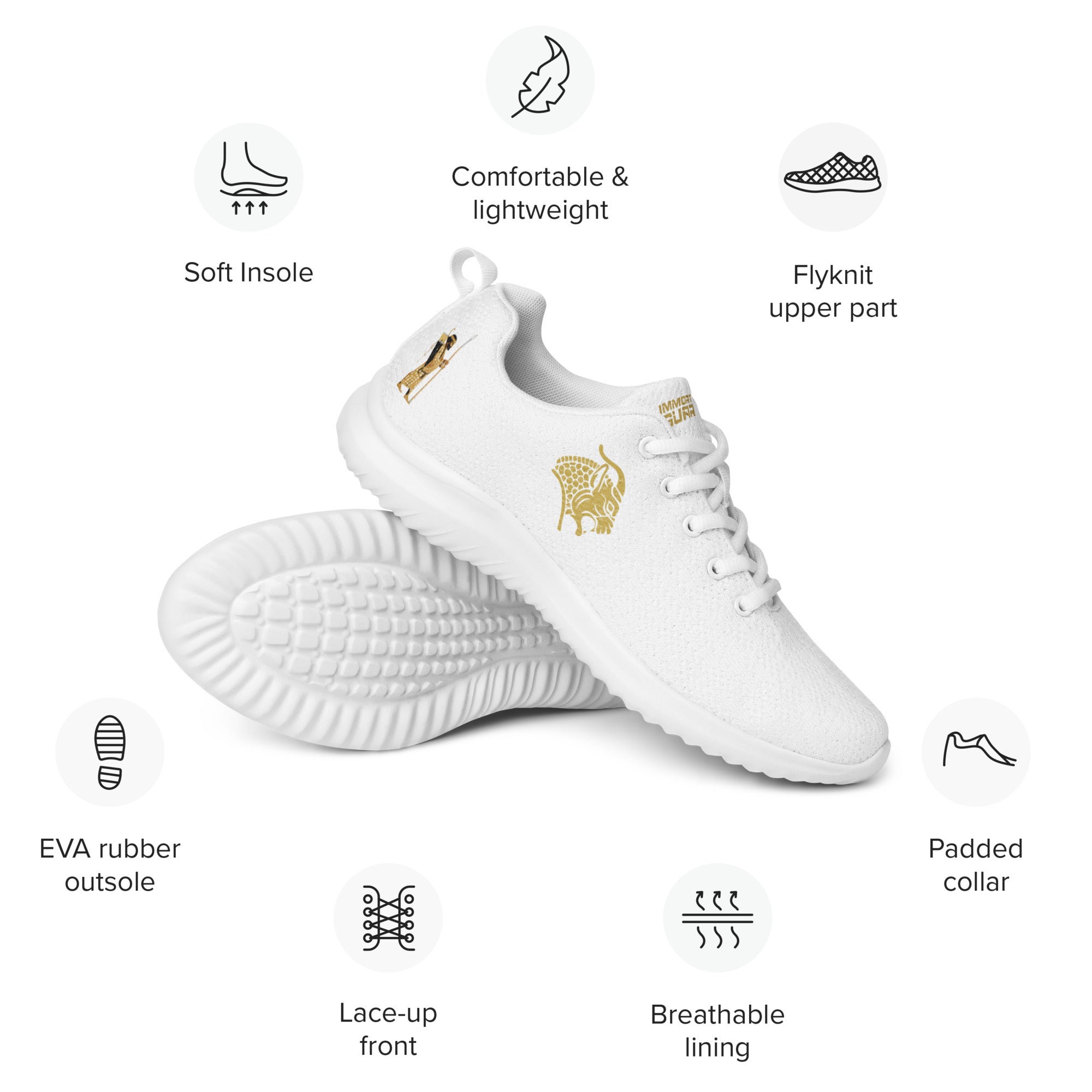 Immortal Guard 10K Series Athletic Shoes White