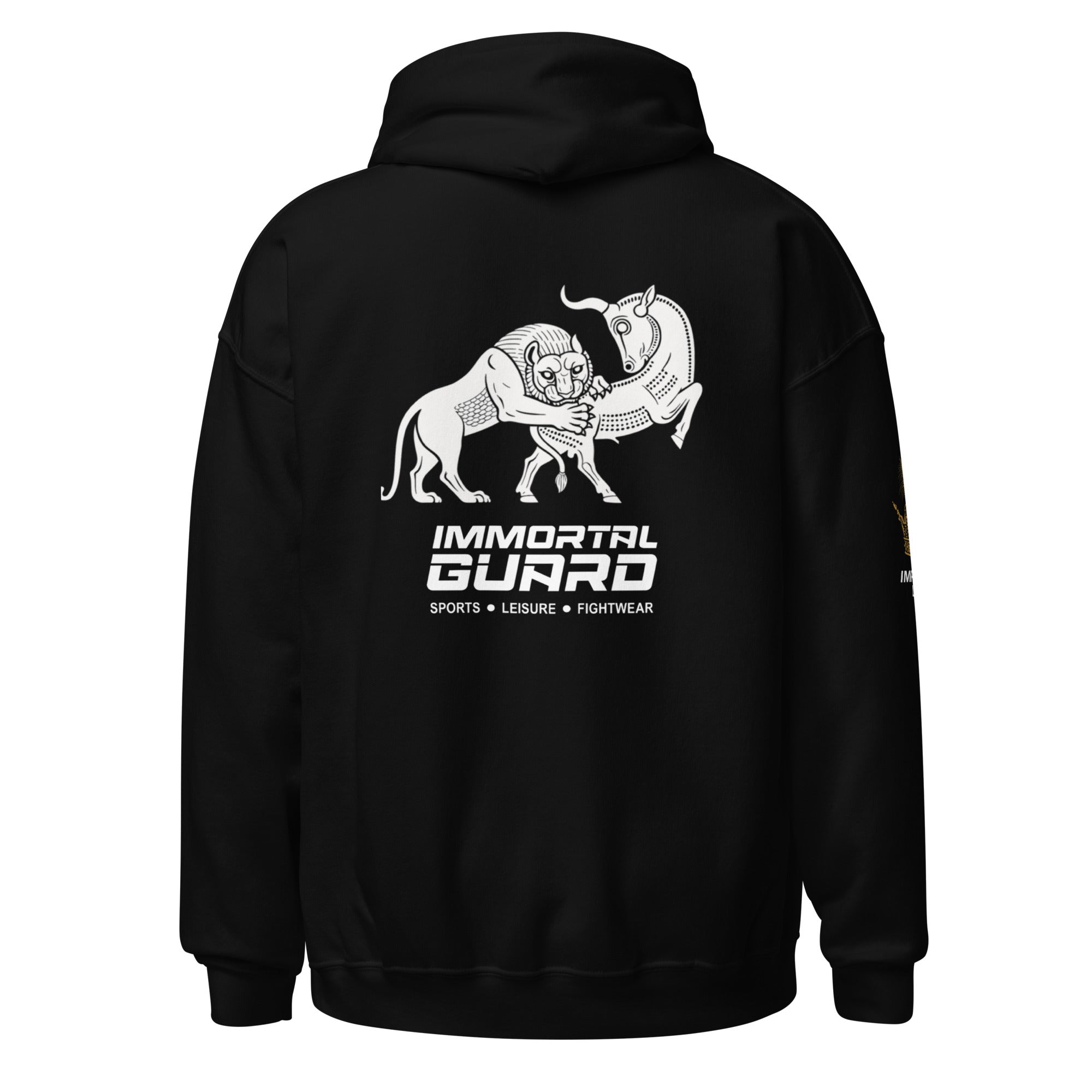 Immortal Guard Lion & Bull Unisex Hoodie