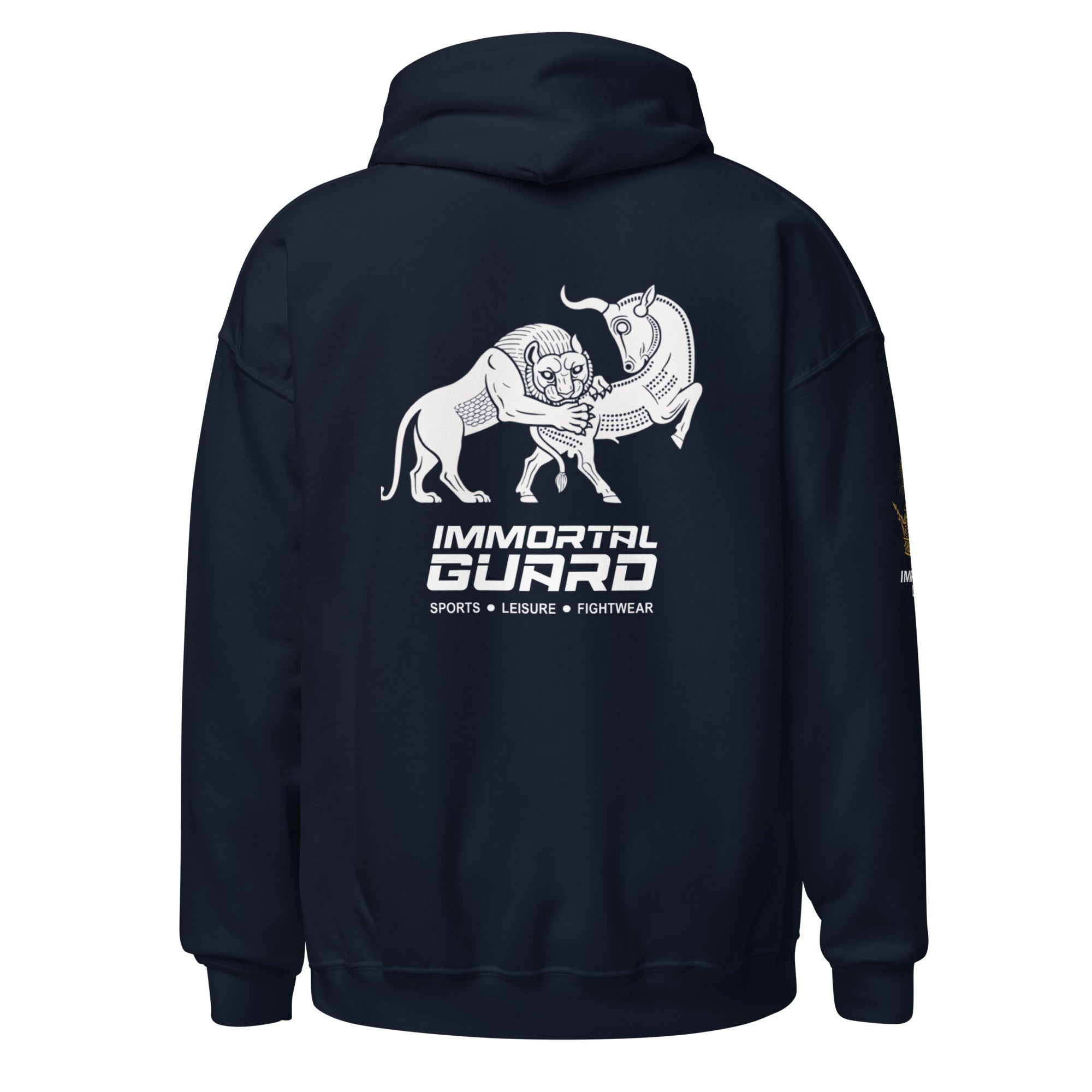 Immortal Guard Lion & Bull Unisex Hoodie