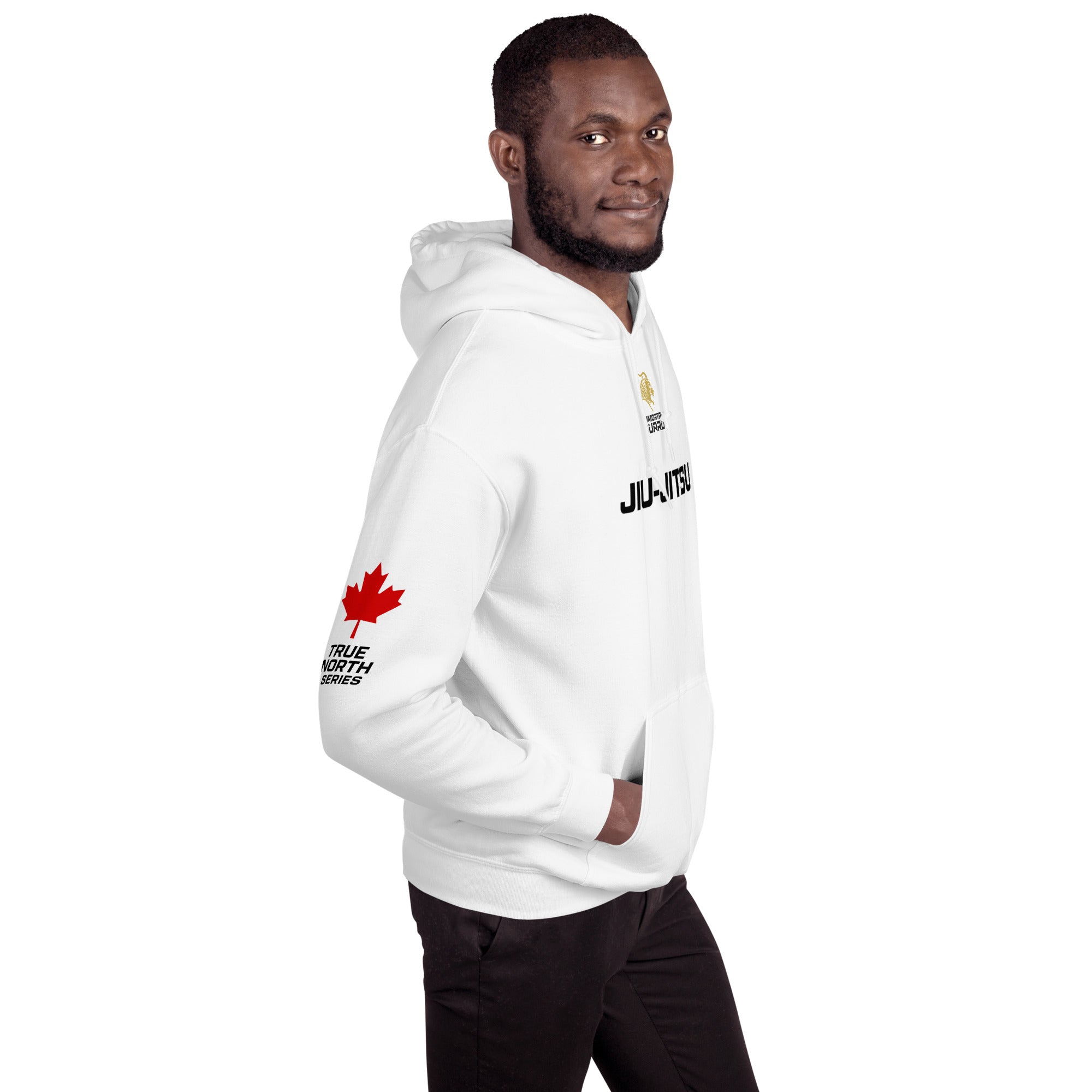 Jiu-Jitsu White Belt True North Series —Men's Hoodie